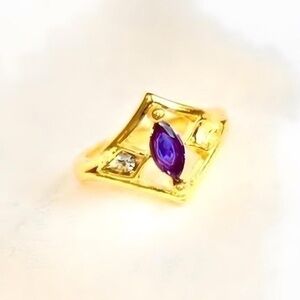 Purple Stone Ring